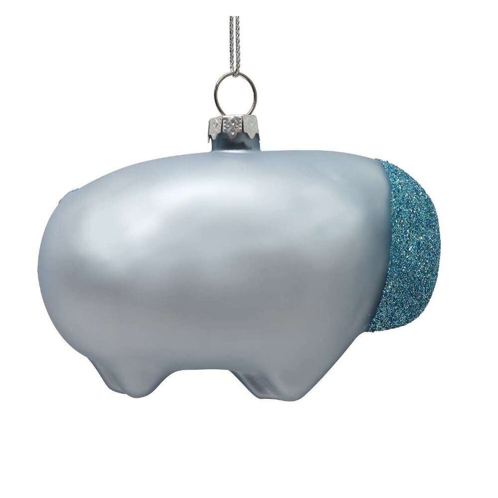 St. Nicholas Square® Glass Elephant Christmas Ornament - Picture 2 of 5